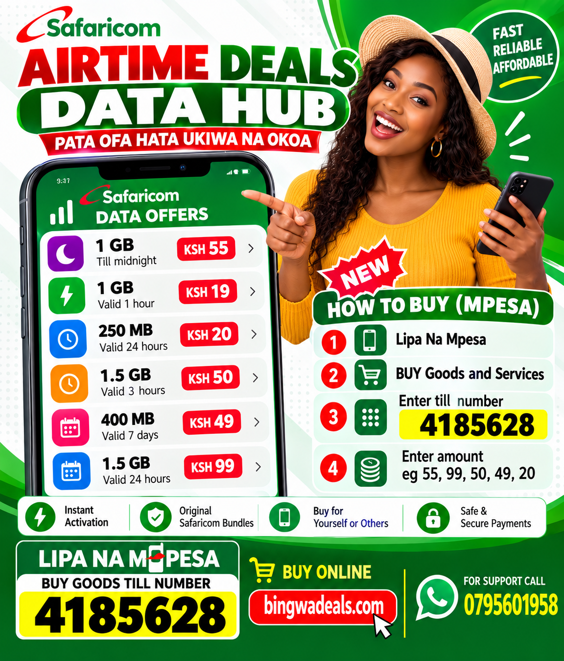 250MBS Bingwa Sokoni Bundles